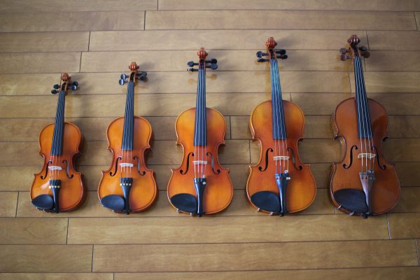 バイオリン　サイズアップ　子供