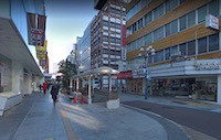 JR静岡駅北口地下道より、紺屋町名店街（地下街）K4出口を出てください。