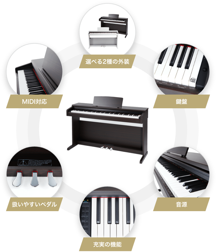 電子ピアノ Aglaea｜大人の音楽教室 EYS音楽教室 無料体験