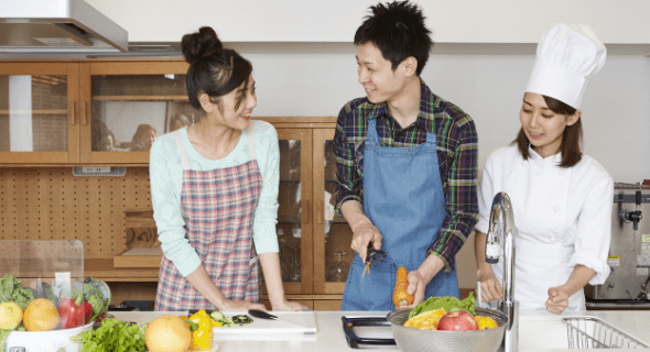 料理開始!